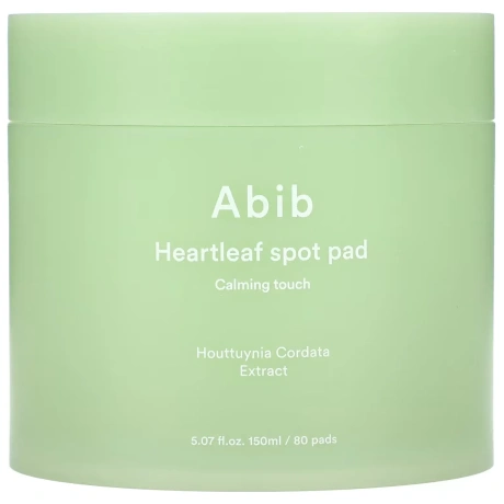 Abib Heartleaf Spot Toner Pad Calming Touch