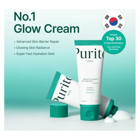 PURITO SEOUL Mighty Bamboo Panthenol Cream