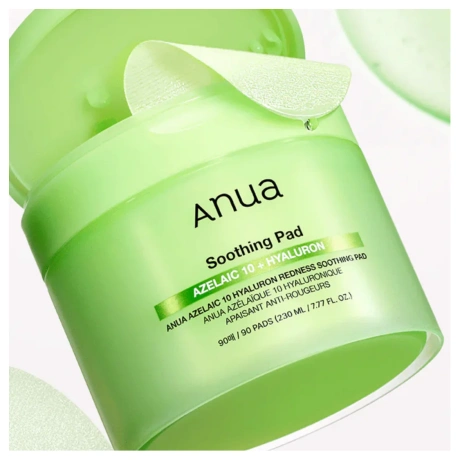 ANUA Azelaic acid 10 Hyaluron Redness Soothing Pad