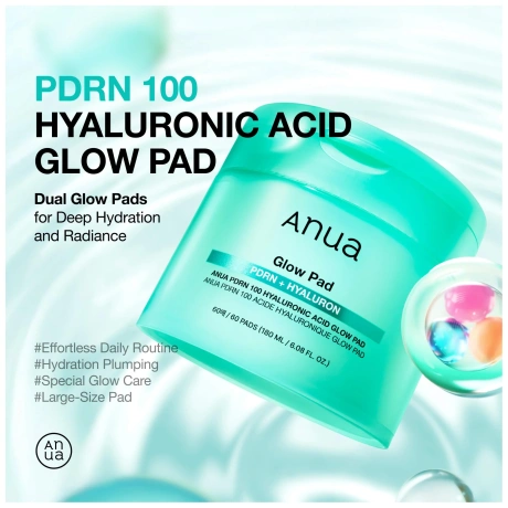 ANUA PDRN Hyaluronic Glow Pad