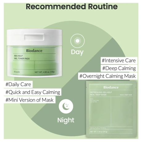 BIODANCE Sea Kelp Gel Toner Pad