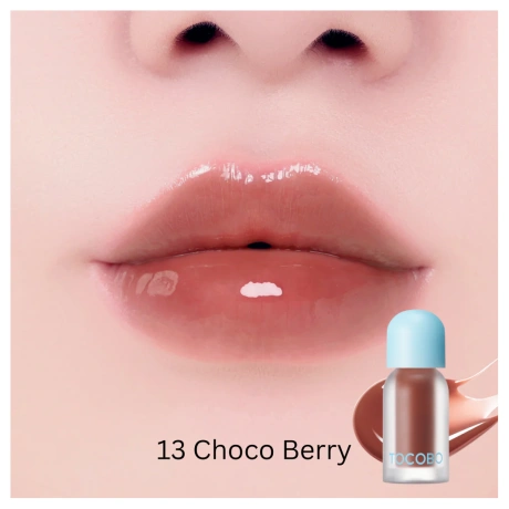 TOCOBO Juicy Berry Plumping Lip Oil 13.Choco Berry