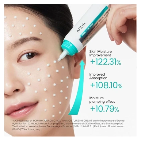 ANUA PDRN Hyaluronic Acid 100 Moisture Cream