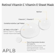 APLB Retinol Vitamin C Vitamin E Sheet Mask