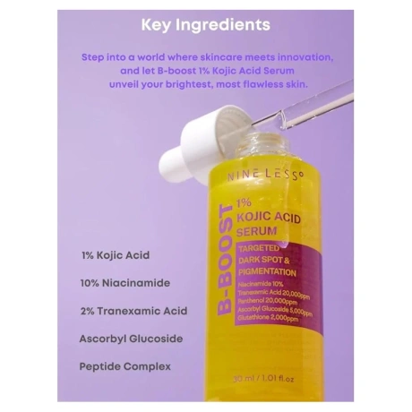 NINE LESS B-Boost 1 Kojic Acid Serum