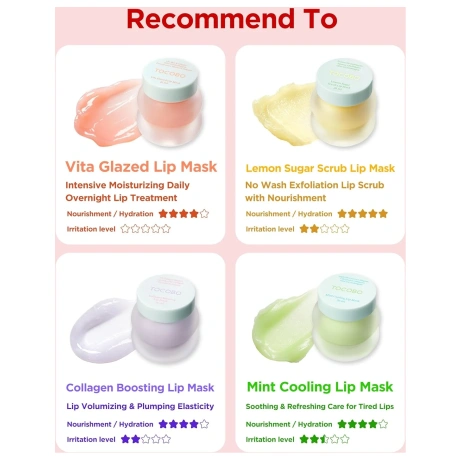 TOCOBO Mint Cooling Lip Mask