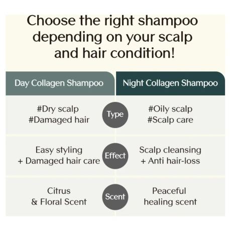 Treecell [Travel Size] Night Collagen Shampoo Midnight Forest