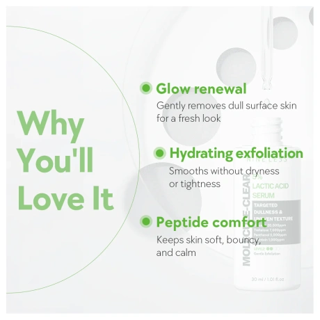 NINE LESS Molecule-Clear 5 Lactic Acid Serum