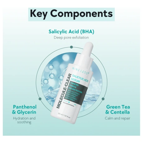 NINE LESS Molecule-Clear Salicylic Acid Serum