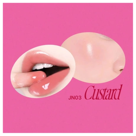 FWEE Keyring Lip&Cheek Glowy Jelly Pot JN03 Custard