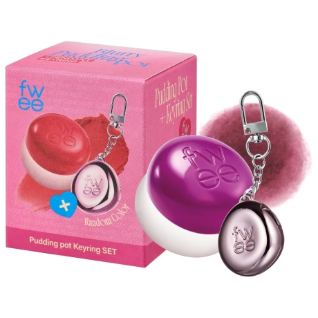 FWEE Keyring Lip&Cheek Blurry Pudding Pot MV05 Boss