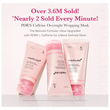 Medicube PDRN Pink Caffeine Night Wrapping Mask