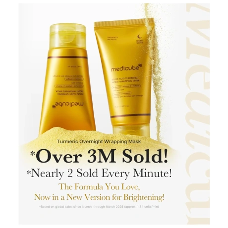 Medicube Kojic Acid Turmeric Night Wrapping Mask