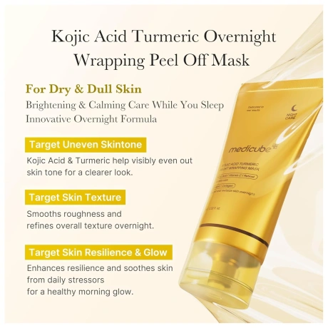 Medicube Kojic Acid Turmeric Night Wrapping Mask