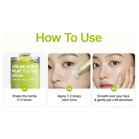 PURITO SEOUL Azelaic Acid 10 Kojic Azulene Serum