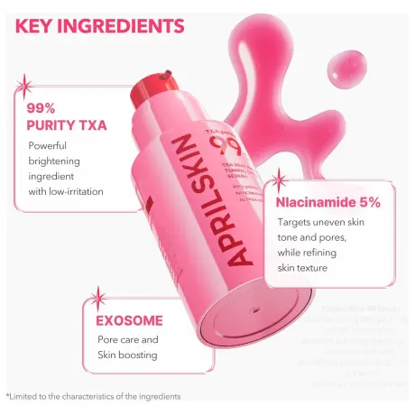 APRIL SKIN TXA Niacinamide Toning Shot 99 Serum