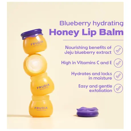 Frudia Blueberry Hydrating Honey Lip Balm