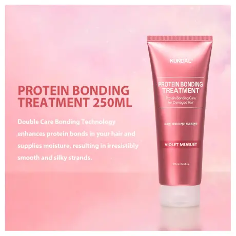 KUNDAL Holiday Silk Glow Edition - Protein Bonding Care Shampoo Treatment Hair Scrunchie