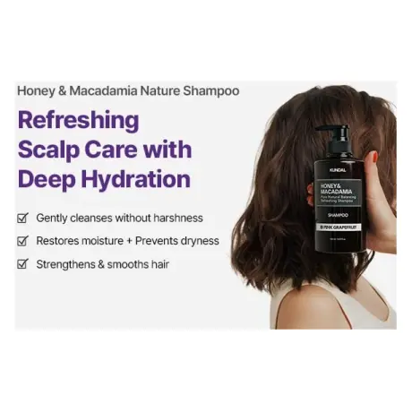 KUNDAL Honey & Macadamia Nature Shampoo White Musk
