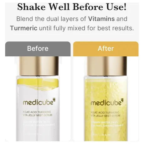Medicube Kojic Acid Turmeric Vita Jelly Mist Serum