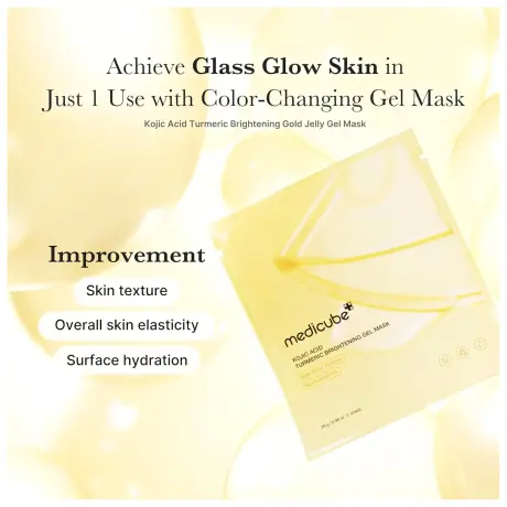 Medicube Kojic Acid Turmeric Brightening Gel Mask