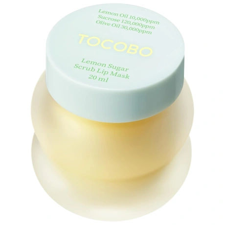 079 TOCOBO Lemon Sugar Scrub Lip Mask 1