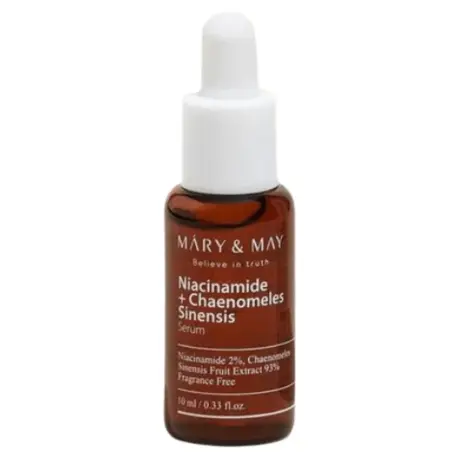 [მინი] Mary&May Niacinamide + Chaenomeles Sinensis შრატი