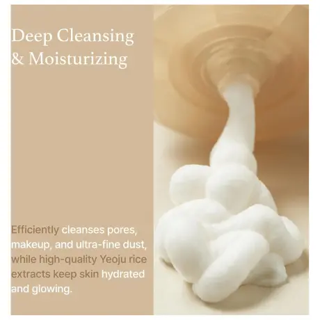 IM From Rice Whip Facial Cleanser