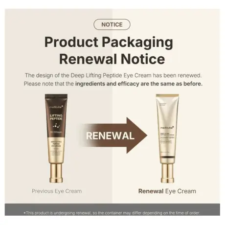 Medicube Deep Lifting Peptide Eyecream For Face