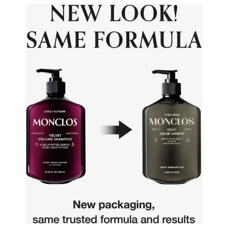 MONCLOS Velvet Volume Shampoo