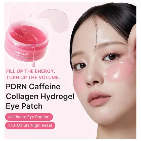 Medicube PDRN Pink Caffeine Collagen Eye Patch