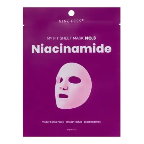 NINE LESS My Fit Sheet Mask No.3 Niacinamide