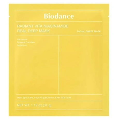 BIODANCE Radiant Vita Niacinamide Real Deep Mask 01