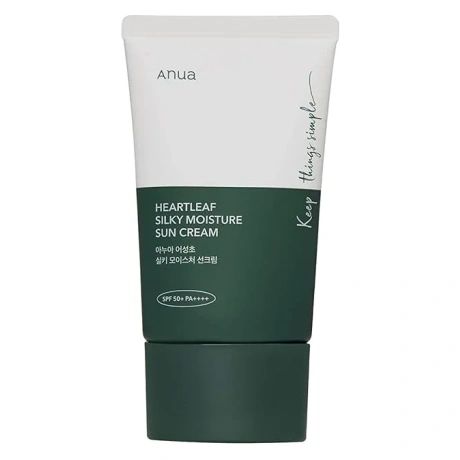 anua Heartleaf Silky Moisture Sunscreen 01