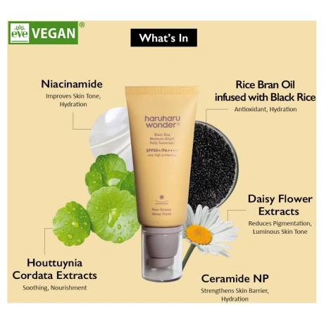 Haruharu Wonder Black Rice Moisture Airyfit Daily Sunscreen