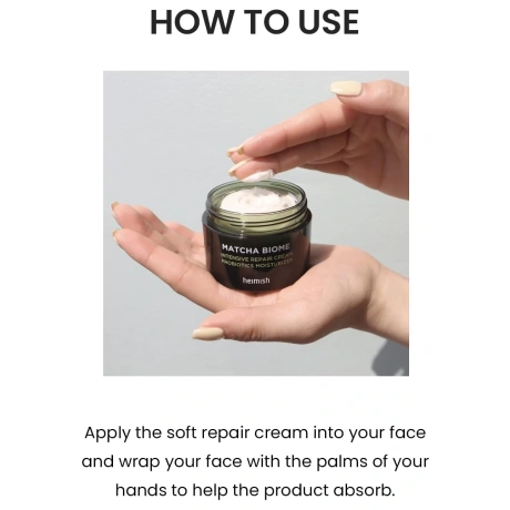 027 Heimish Matcha Biome Intensive Repair Cream 6