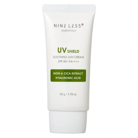 NINE LESS Essentials Uv Shield Soothing Sun Cream SPF 50+ Pa++++