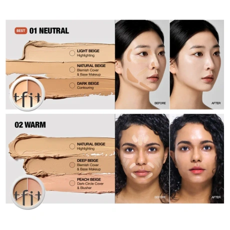 TFIT Cover Up Pro Concealer.02 Warm