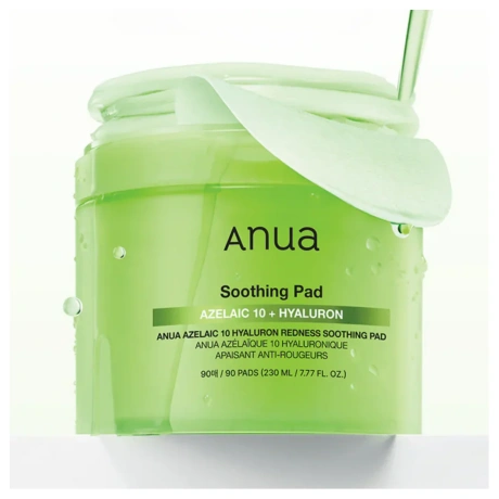 ANUA Azelaic acid 10 Hyaluron Redness Soothing Pad