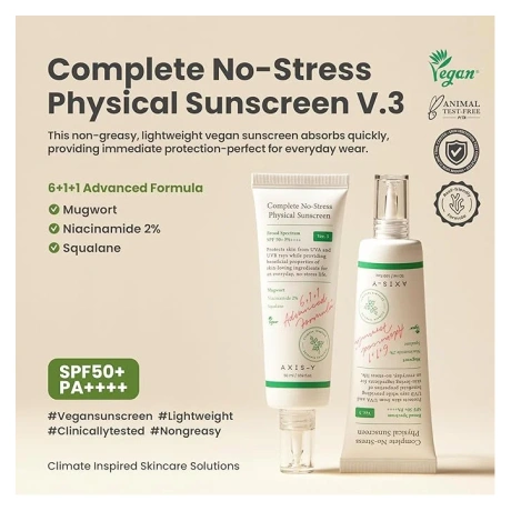 AXIS-Y Complete No-Stress Physical Sunscreen