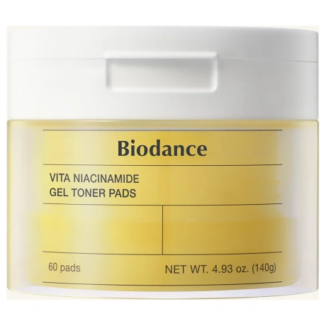 BIODANCE Vita Niacinamide Gel Toner Pad