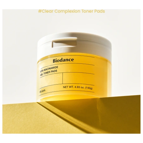 BIODANCE Vita Niacinamide Gel Toner Pad