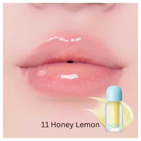 TOCOBO Juicy Berry Plumping Lip Oil Glam Max 11.Honey Lemon