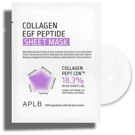 APLB Collagen EGF Peptide Sheet Mask