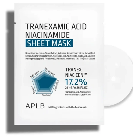 APLB Tranexamic Acid Niacinamide Sheet Mask