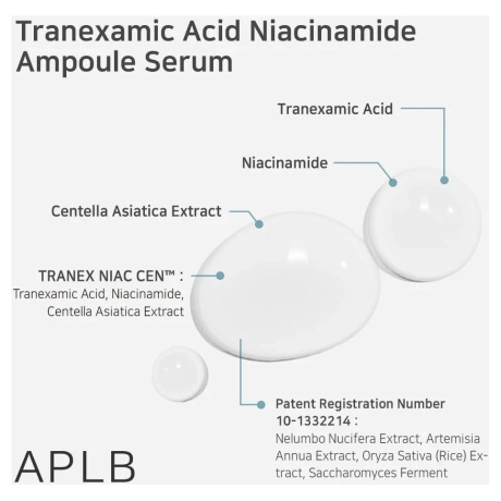 APLB Tranexamic Acid Niacinamide Sheet Mask