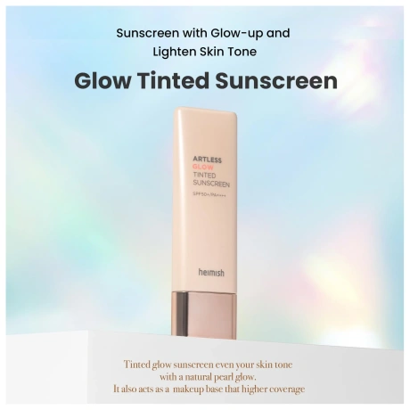 Heimish Artless Glow Tinted Sunscreen Shine Beige SPF50+ PA+++