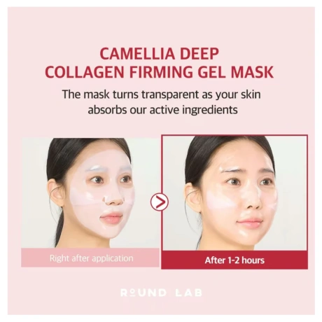 Round Lab Camellia Deep Collagen Firming Gel Mask