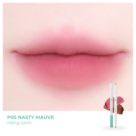 DEARMAY 2in1 Plumpy Lip Liner P05.Nasty Mauve