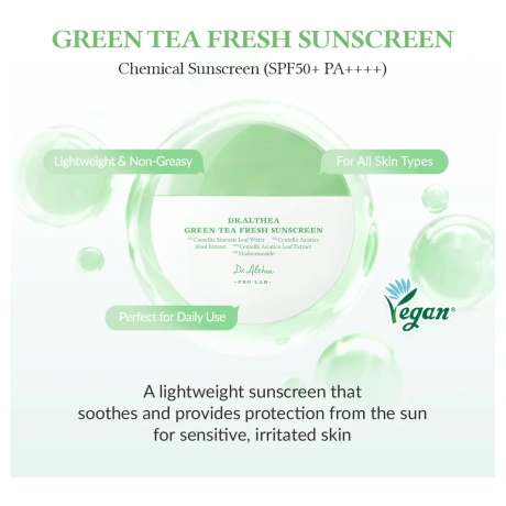 Dr.Althea Green Tea Fresh Sunscreen